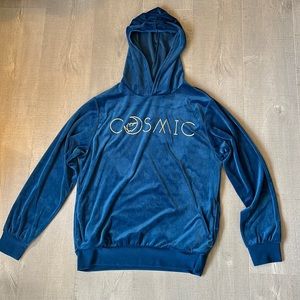 Pusheen “Cosmic” Blue Velour Hoodie
